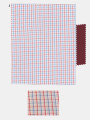 Camisa cuadros finos rojos y azules | Confecciones Josan