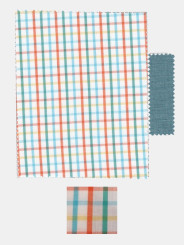 Camisa cuadros medianos multicolor | Confecciones Josan